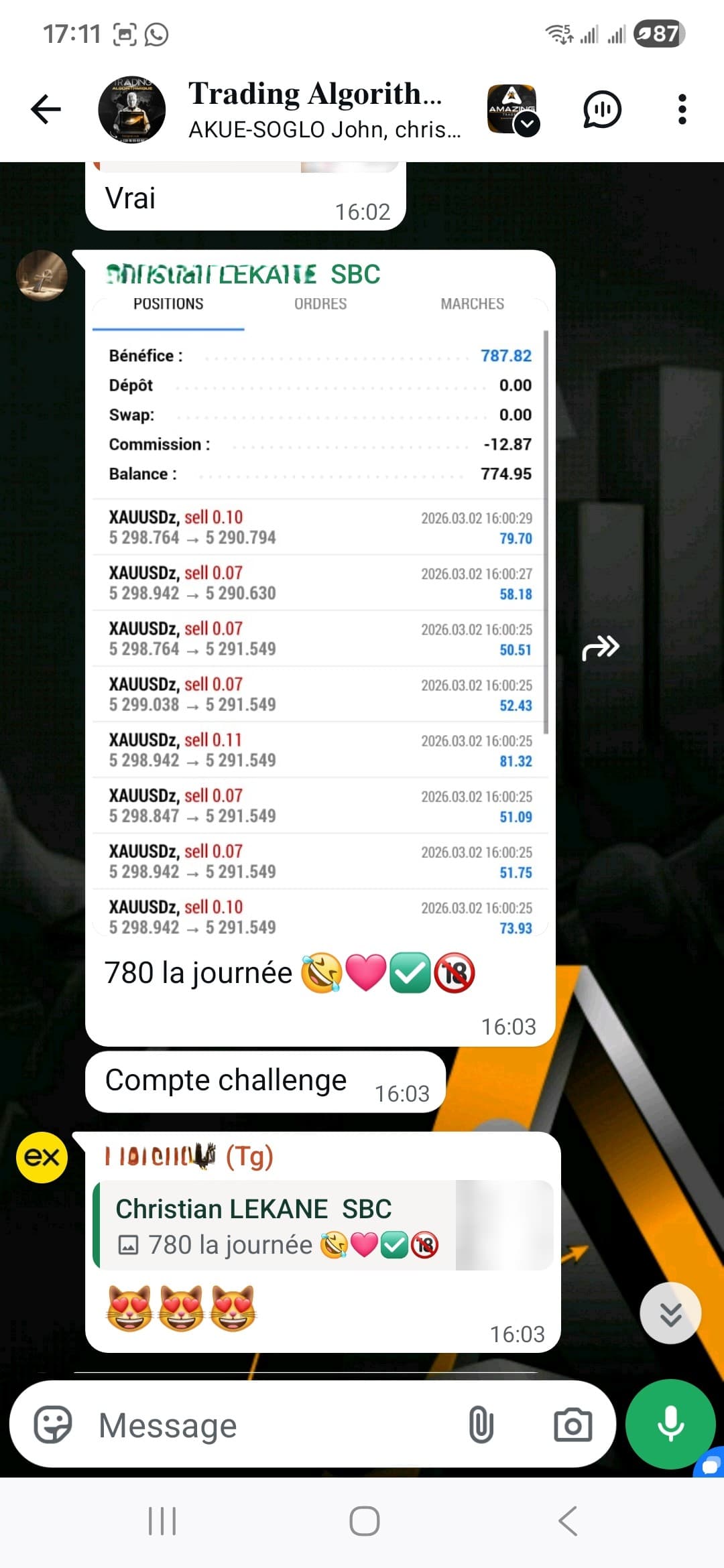 Témoignage client