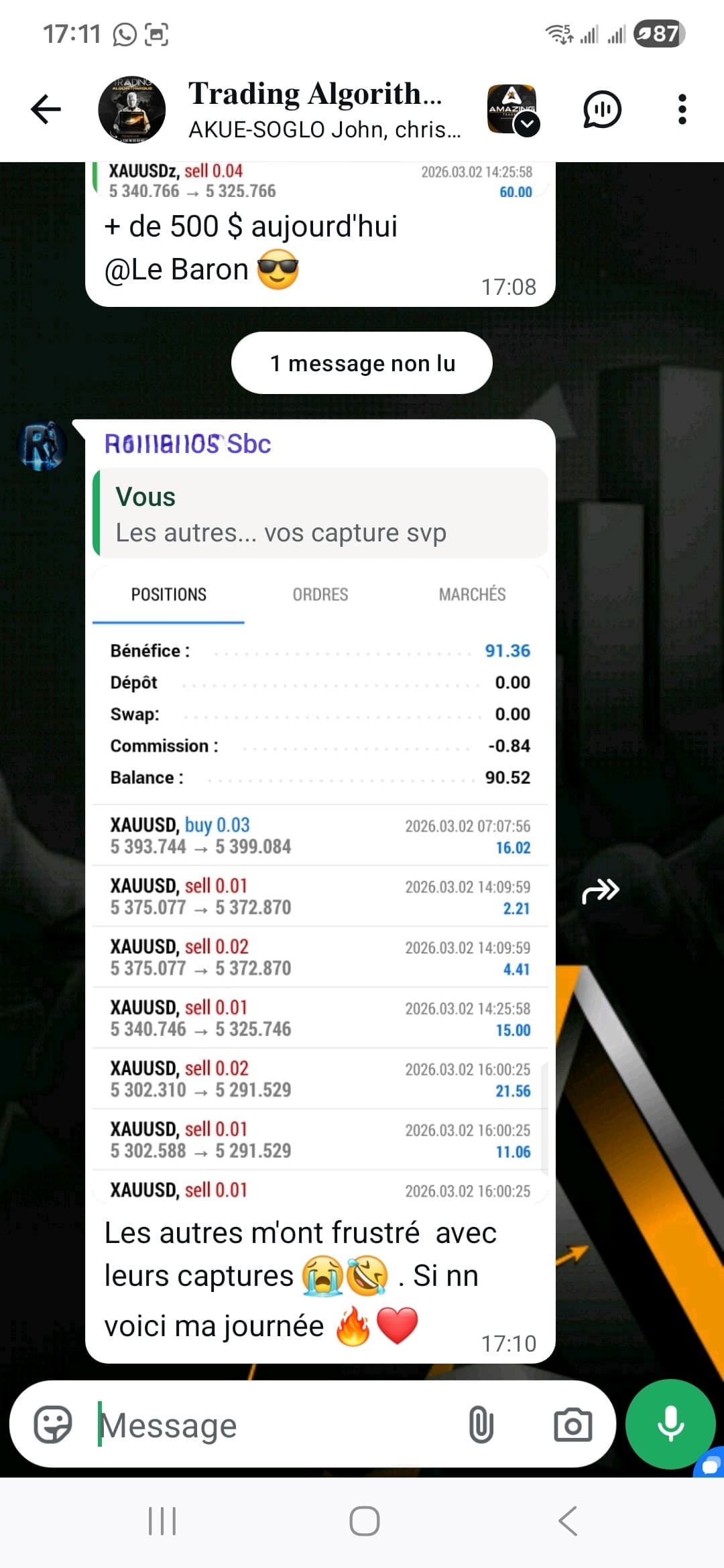Témoignage client
