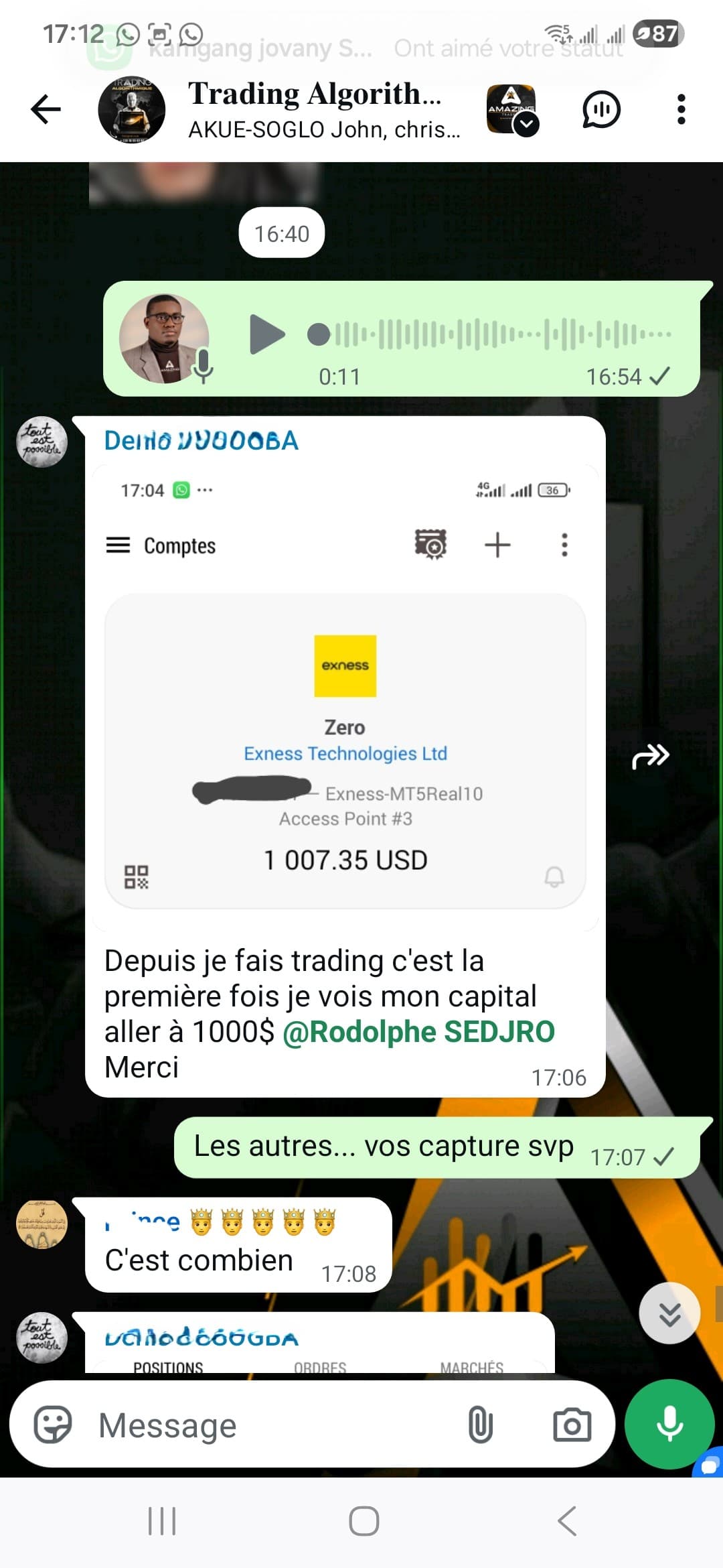 Témoignage client