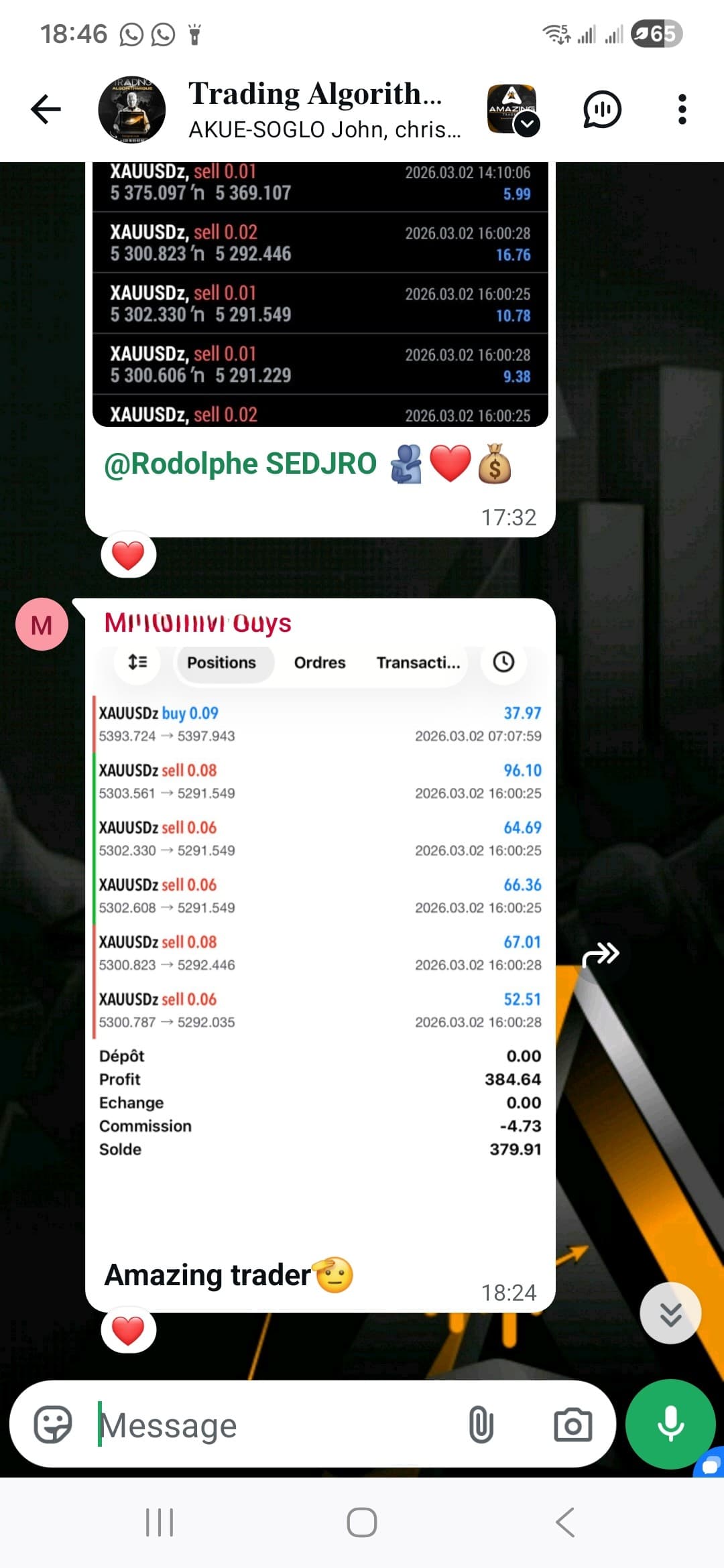 Témoignage client