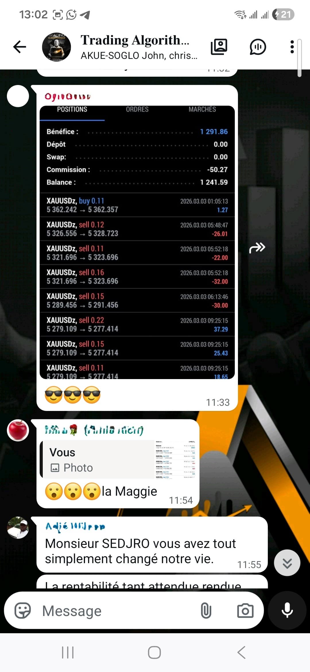Témoignage client