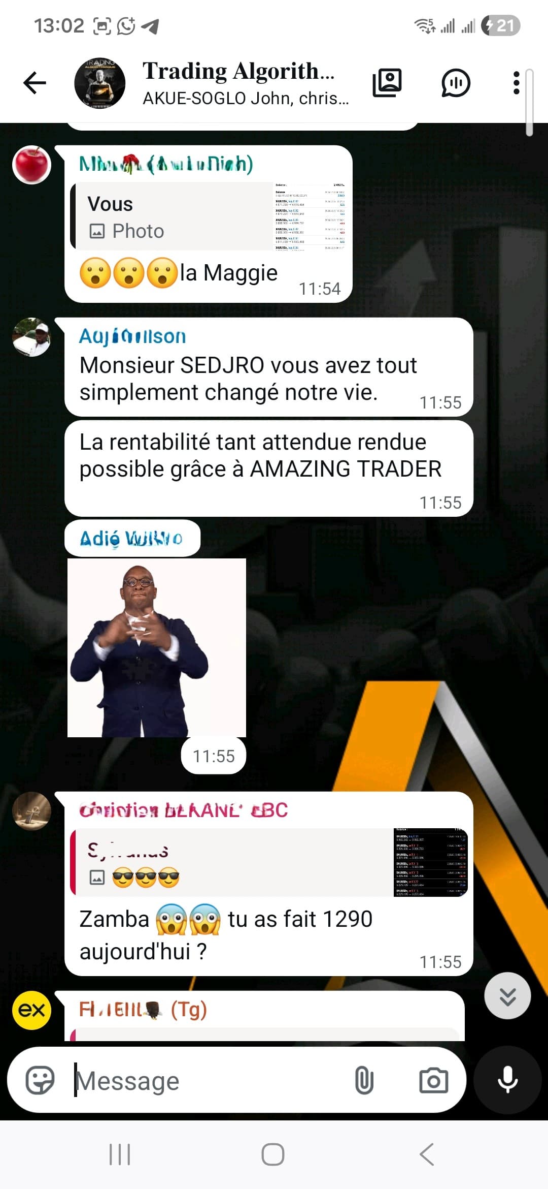 Témoignage client