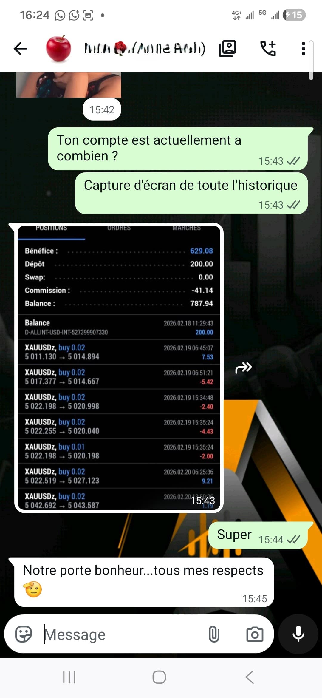 Témoignage client