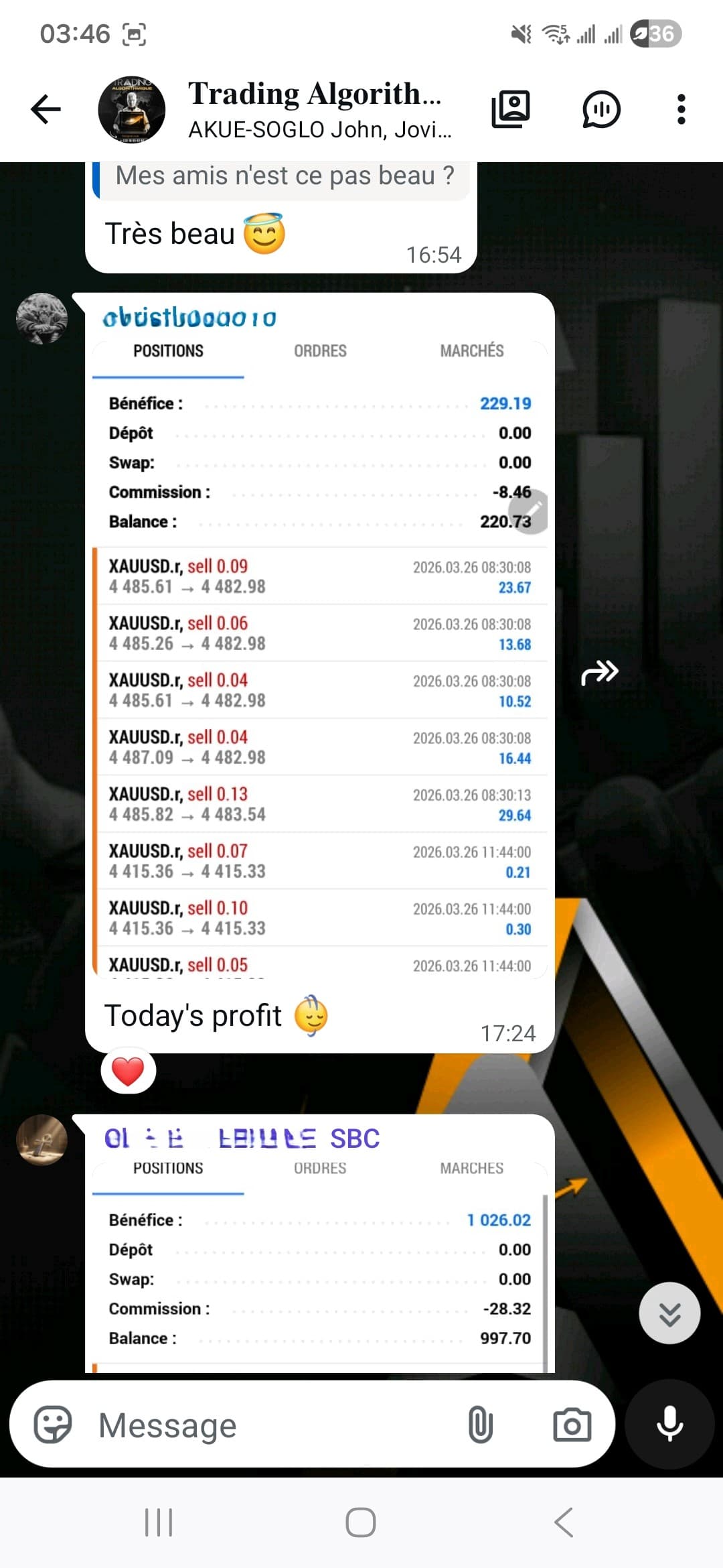 Témoignage client