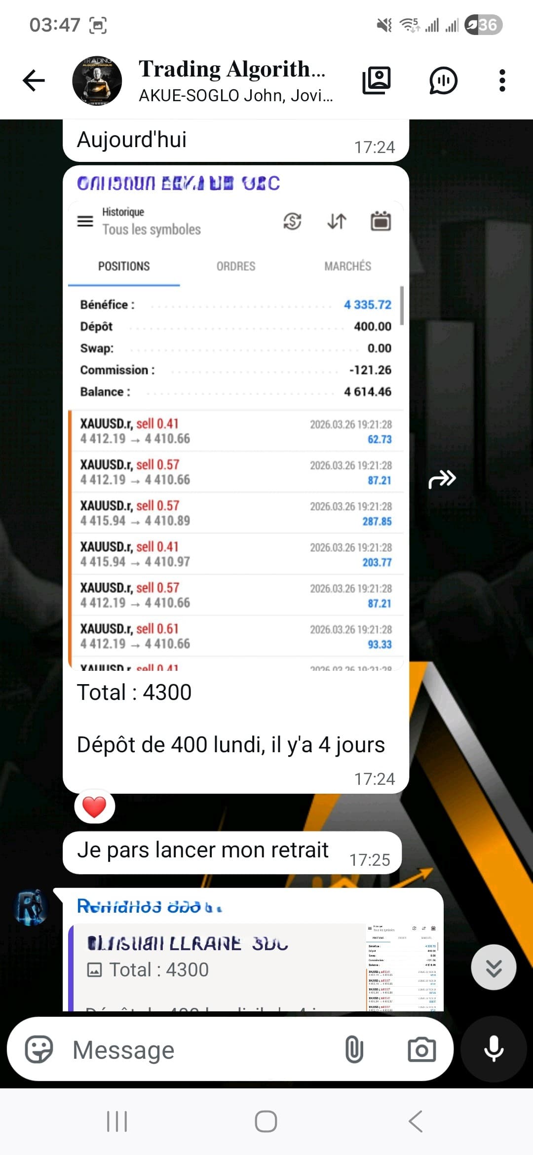 Témoignage client